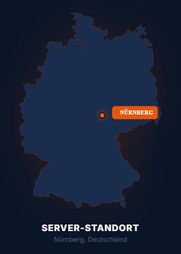Server-Standort Nürnberg, Deutschland – NachweisWerk™ Hosting